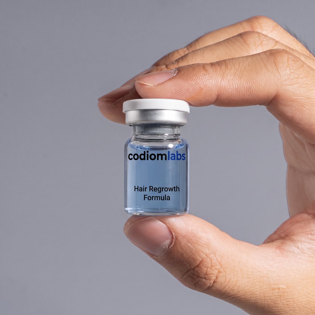A single serum vial